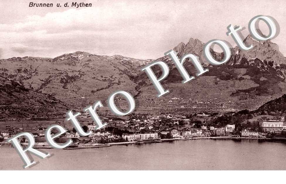 Brunnen und d. Mythen vue panoramique