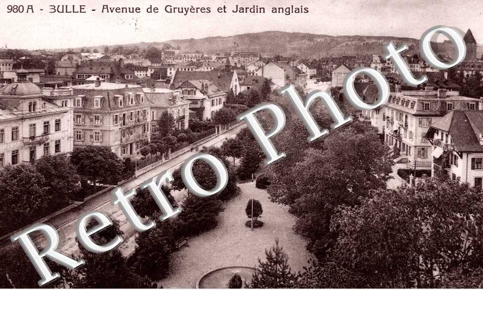 Avenue de Gruyères et Jardin Anglais