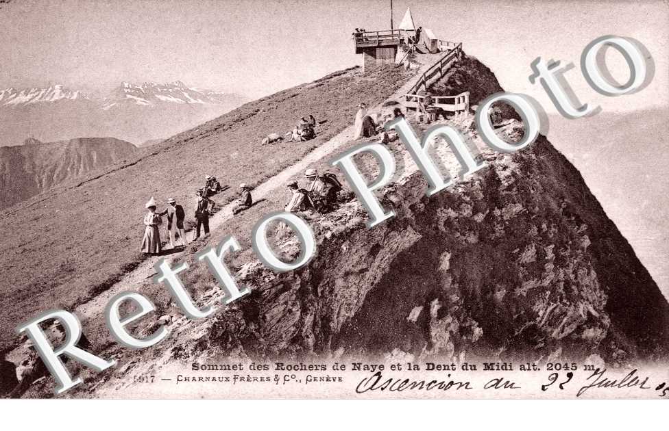 Sommet des Rochers de Naye