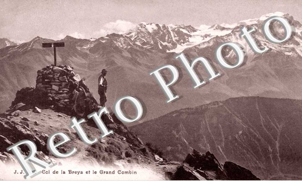 Col de la Breya et le Grand Combin