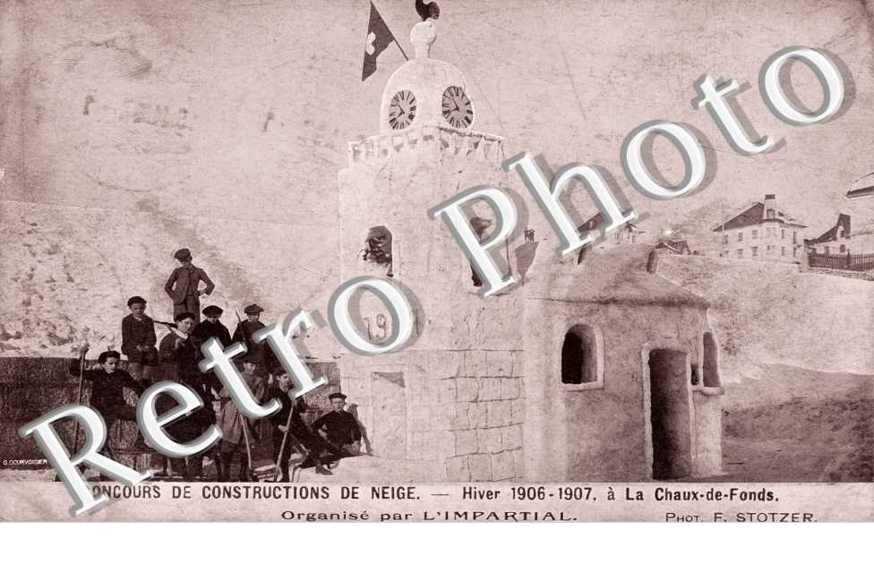 Concours de constructions de Neige, Hiver 1906-1907