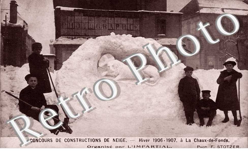 Concours de constructions de Neige, Hiver 1906-1907