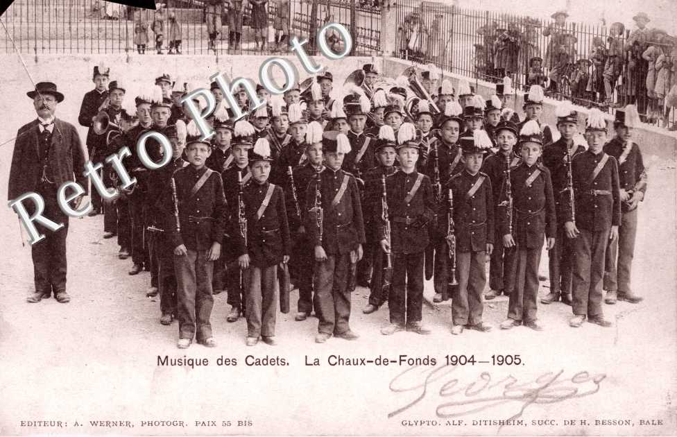Musique des cadetns 1904-1905