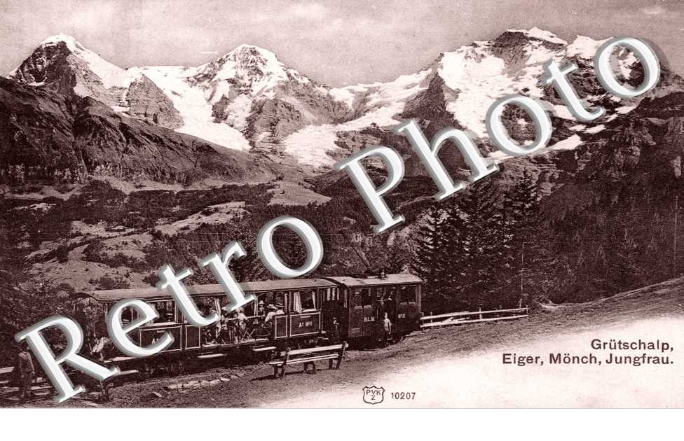 Gruschalp, Eiger, Monch, Jungfrau