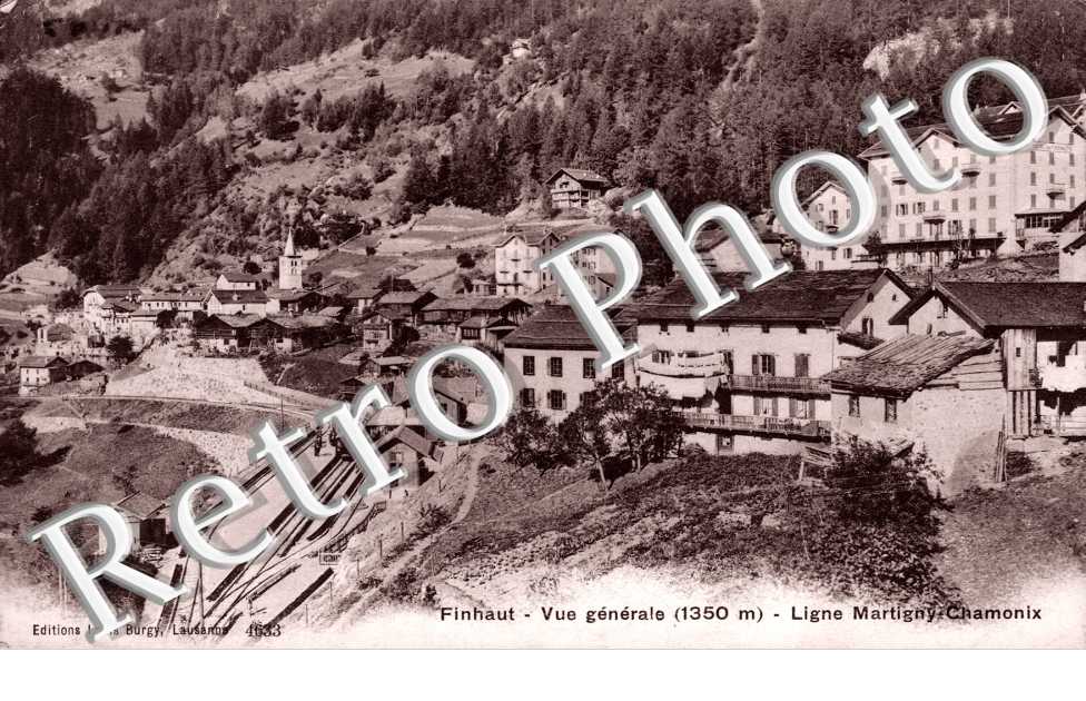 Vue Generale, Ligne Martigny-Chamonix