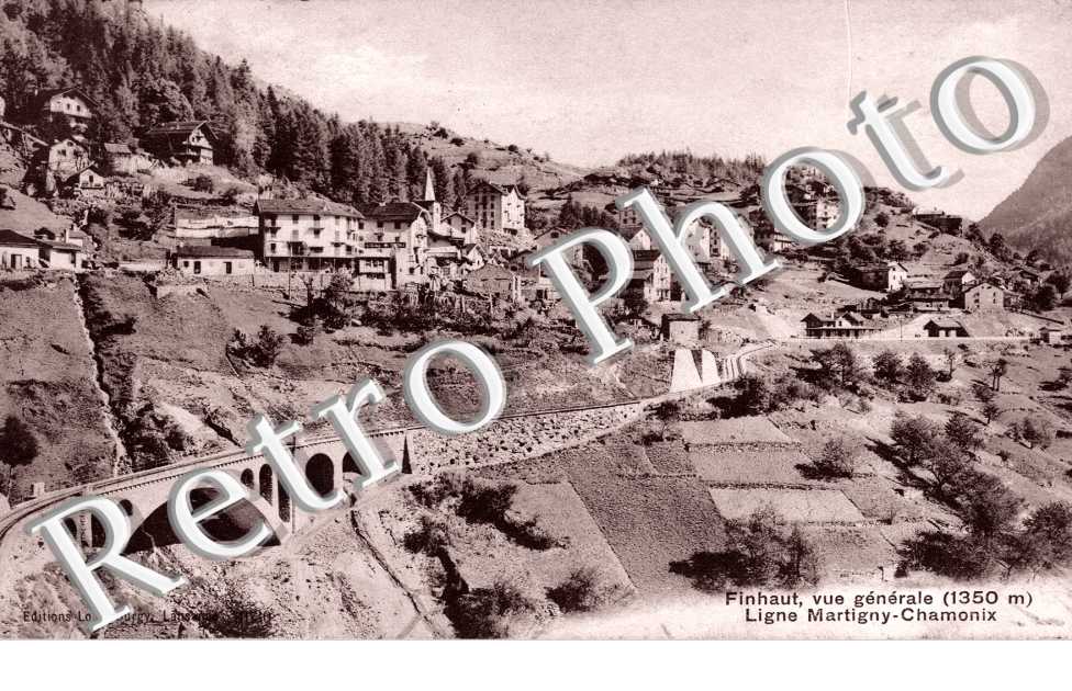 Vue Generale, Ligne Martigny-Chamonix