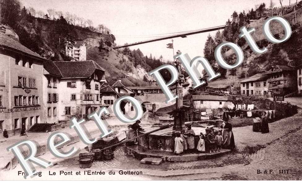 le Pont et l&#039;Entree du Gotteron