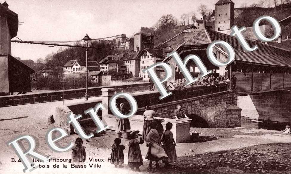 le Vieux Pont de Bois de la Basse Ville