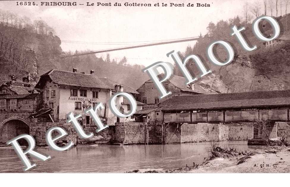 le Pont du Gotteron et le Pont de Bois