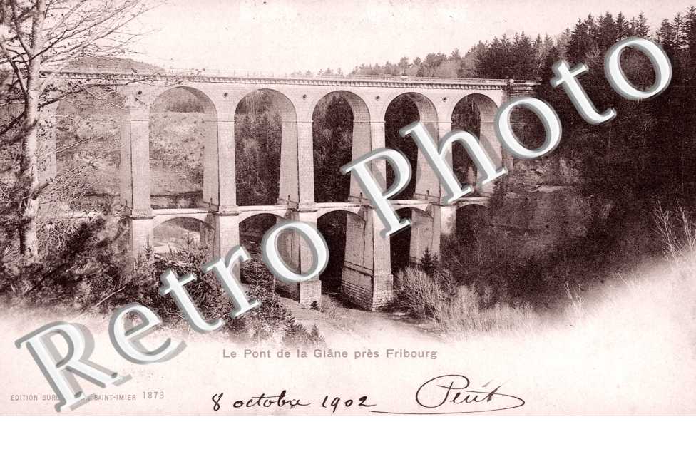 le Pont de la Glane pres Fribourg