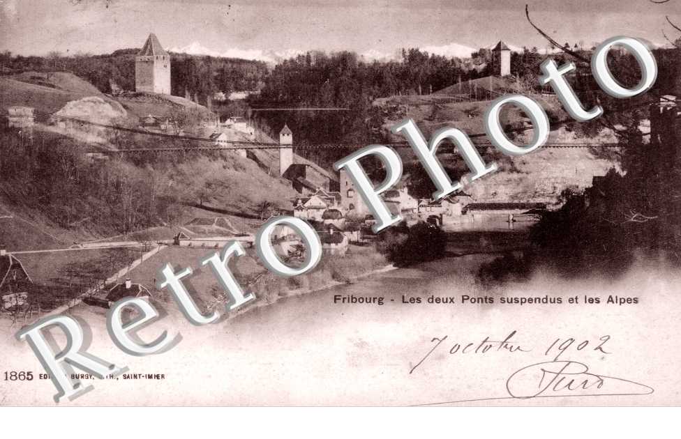 Les ponts suspendus et les Alpes