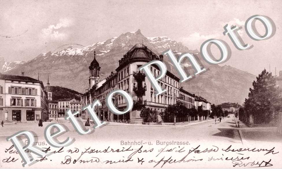 Bahnhofstrasse und Burgstrasse