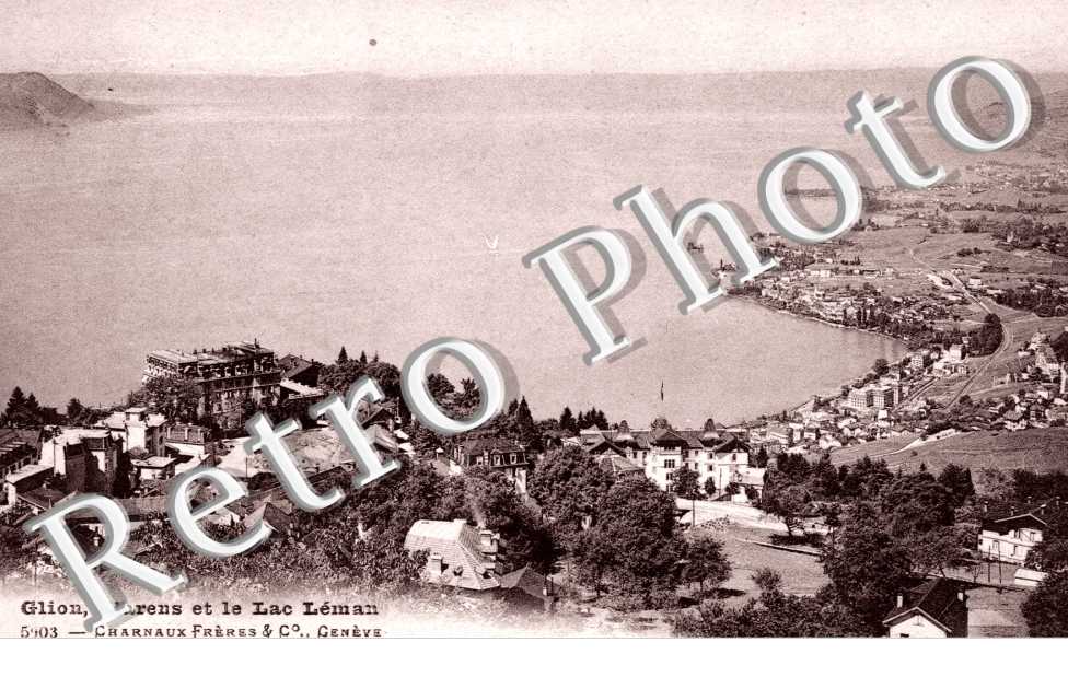 Glion, Clarens et le Lac Leman