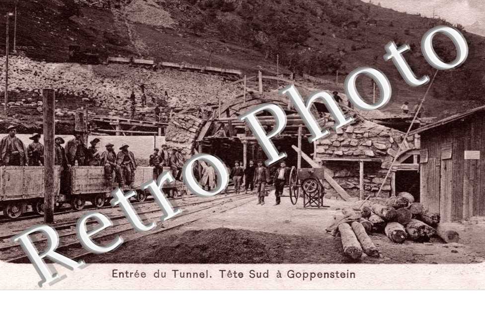 Entree du tunnel - tete sud