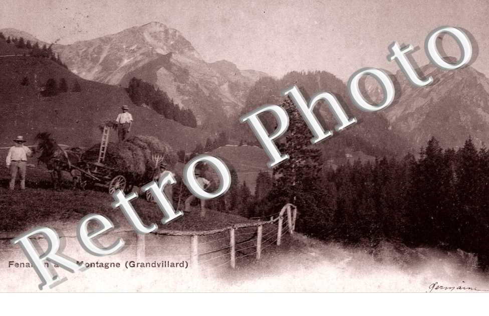 Fenaison a la Montagne