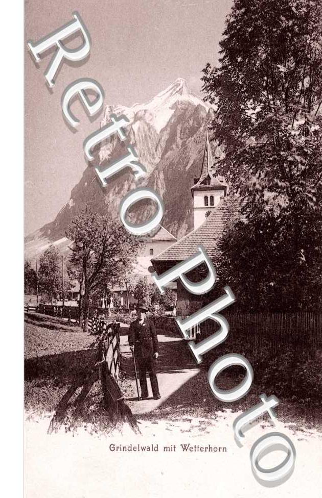 Grindelwald mit Wetterhorn