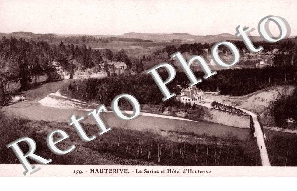 la Sarine et Hotel d'Hauterive