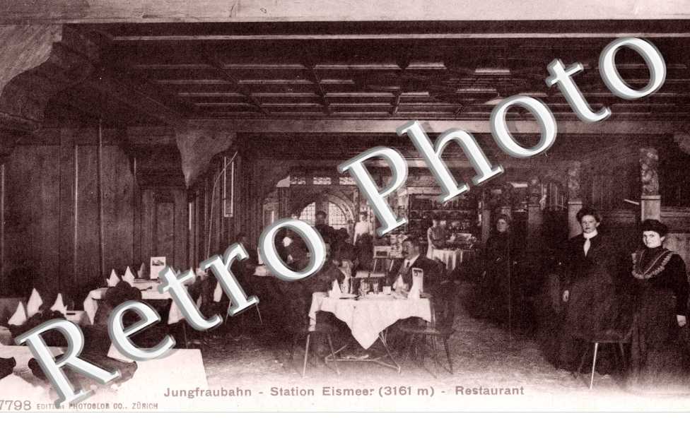Jungfraubahn, Station Eismeer, Restaurant