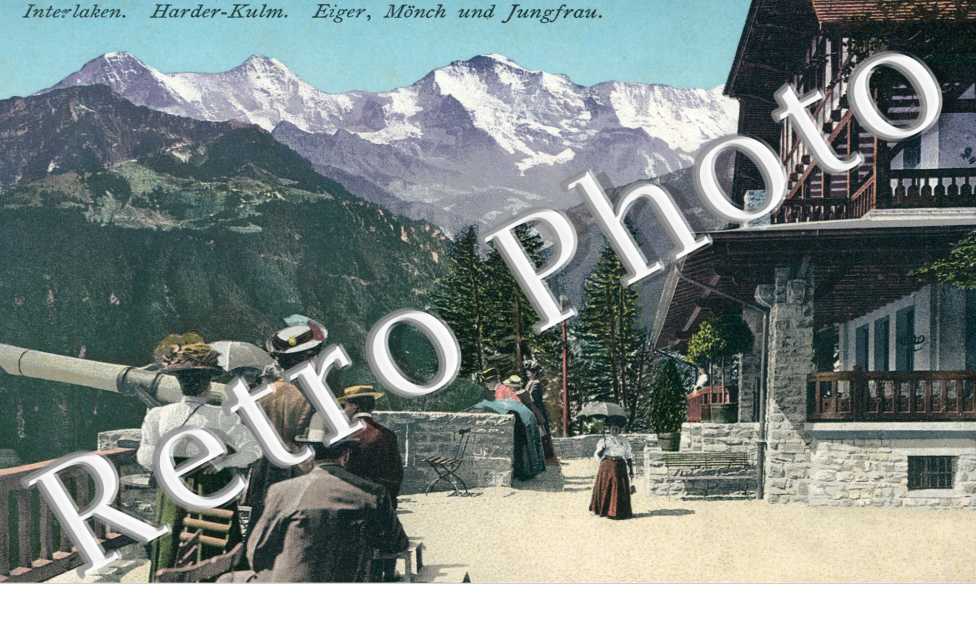 Harder-Kulm Eiger, Monch und Jungfrau