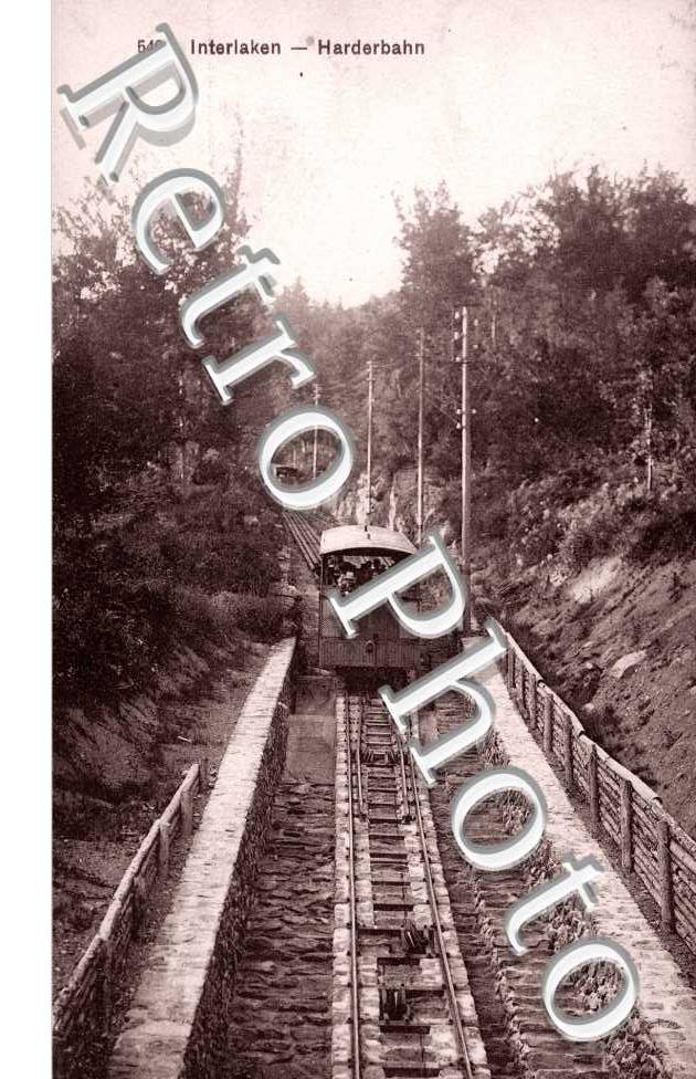 Harderbahn. chemin de fer