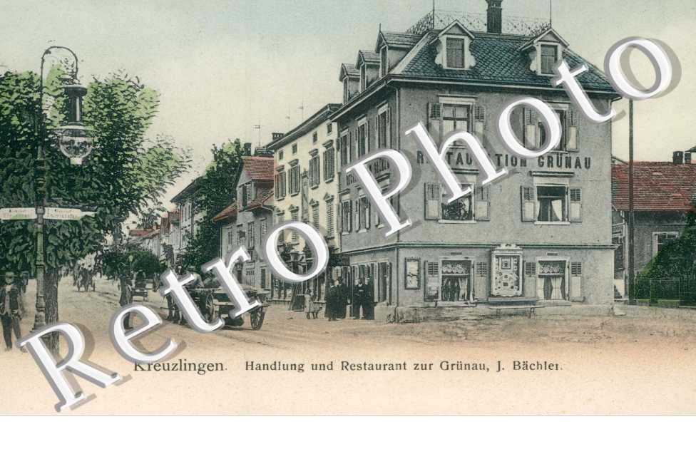 Handlung und Restaurant zur Grunau J. Bachlet