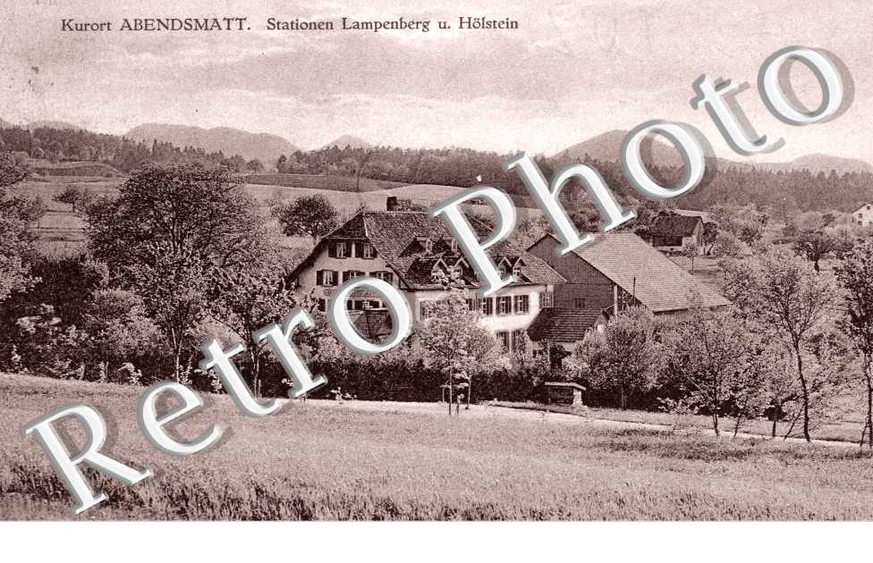 Kurort Abendsmatt, Stationen Lampenberg und Holstein