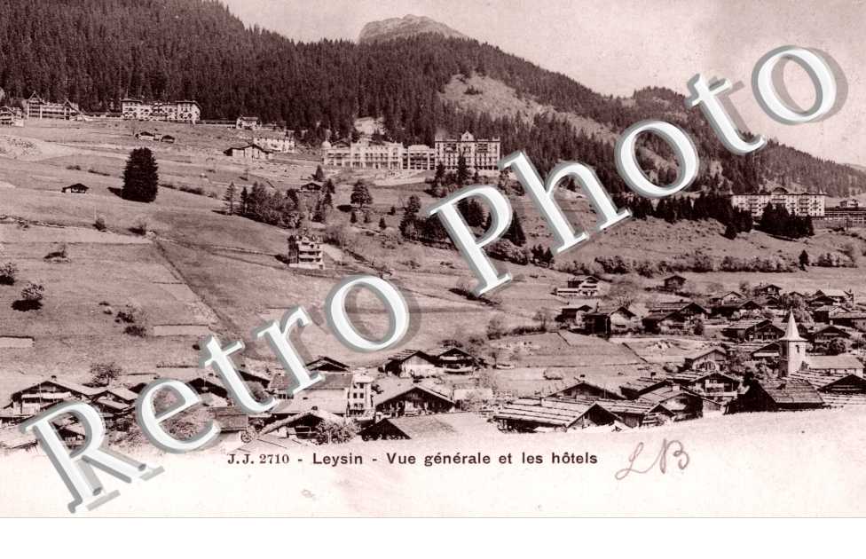 Vue generale et les hotels