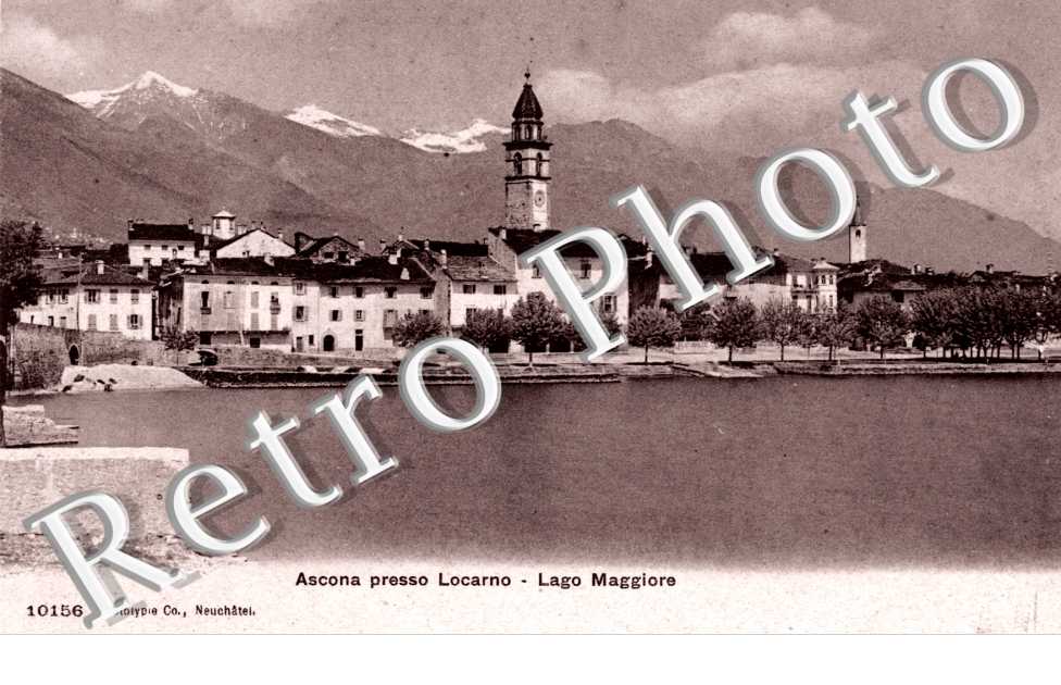 Ascona presso Locarno, lago Maggiore, lac