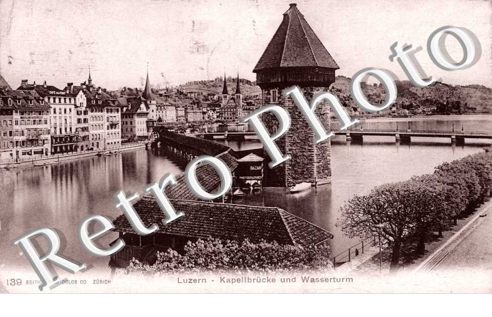 Kapellbrucke und Wassertum