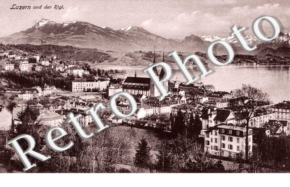 Luzern und der Rigi