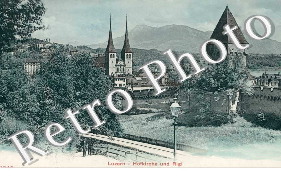 Hofkirche und Rigi