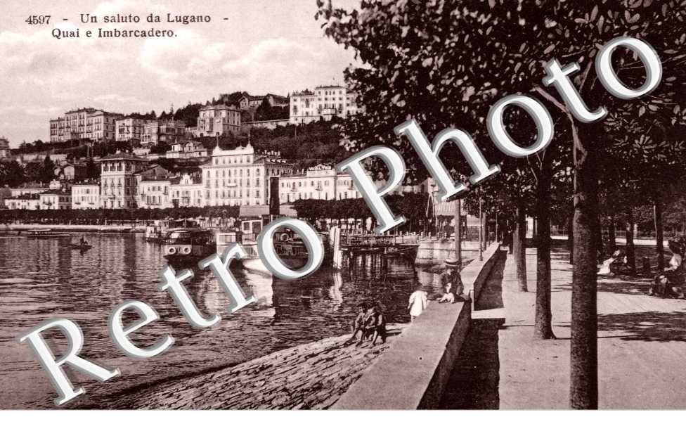 Un Saluto da Lugano, Quai e Imbarcadero