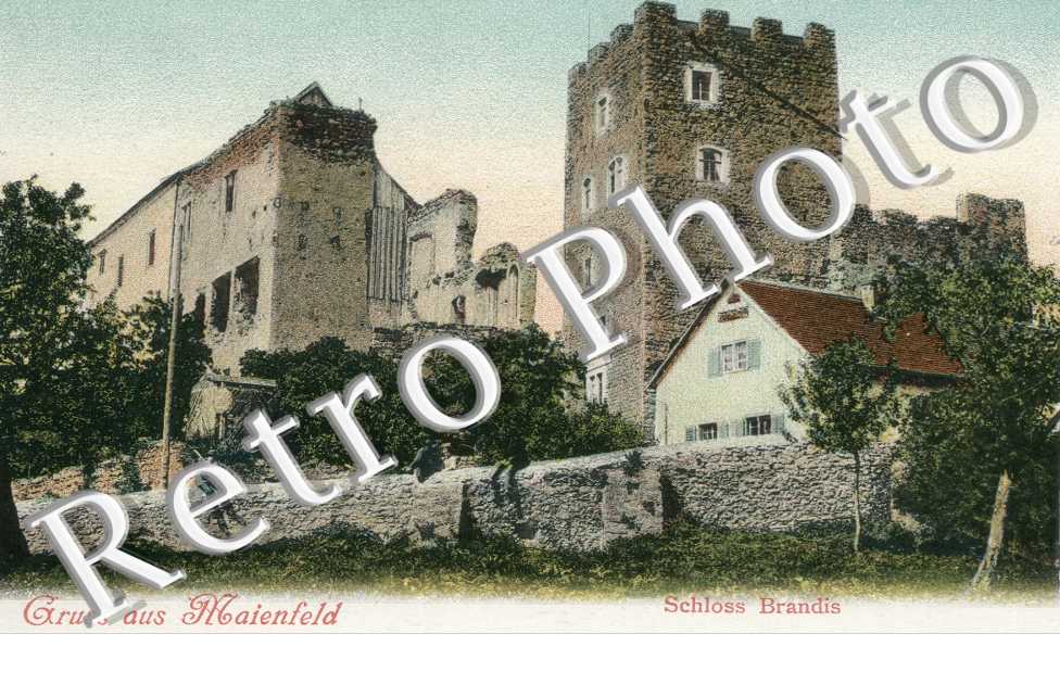 Gruss aus Maienfeld, Schloss Brandis