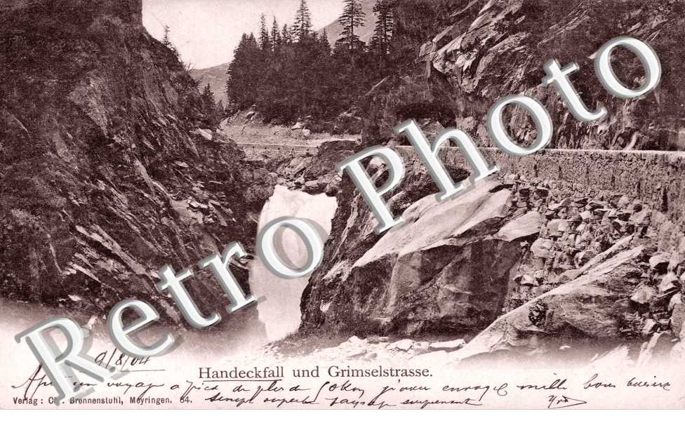 Handeckfall und Grimselstrasse