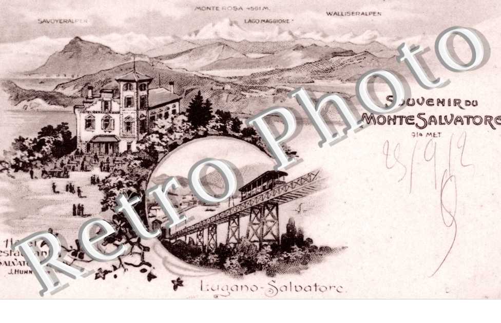 Monté Salvatore - souvenir Hotel Restaurant J. Huhn