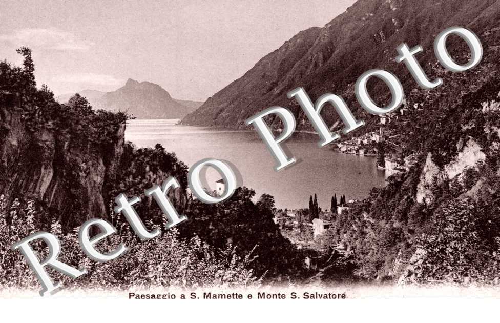 Paesaggio a S. Mamette e Monte S. Salvatore