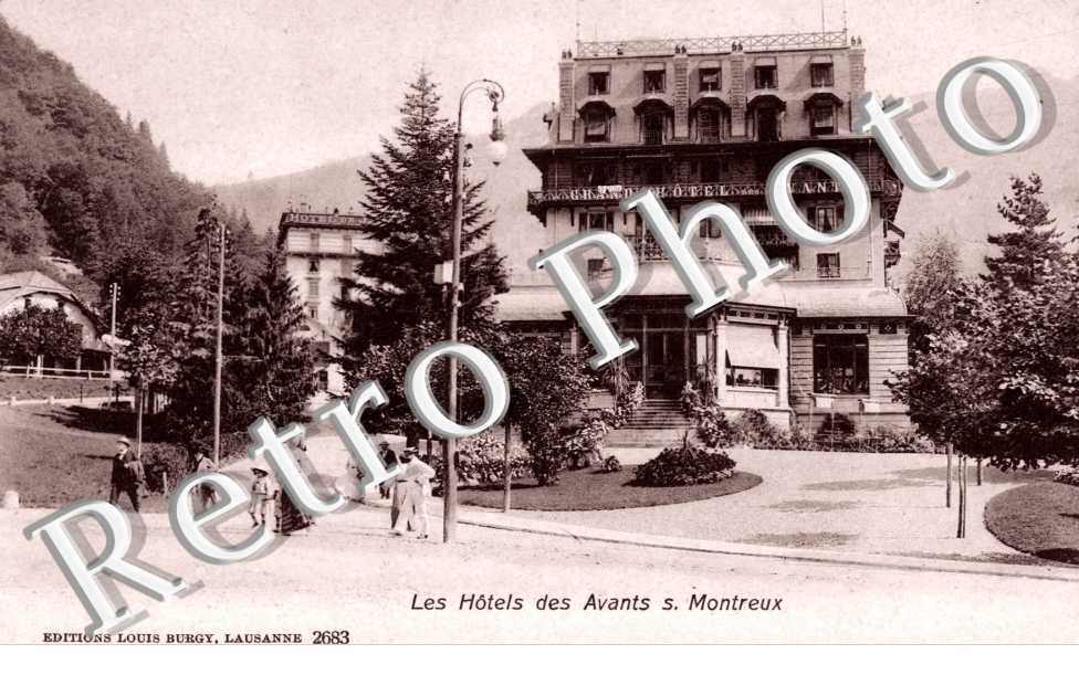 les Hotels des Avants s. Montreux