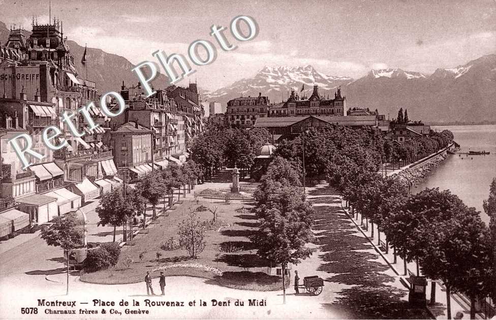 place de la Rouvenaz et la dent du midi