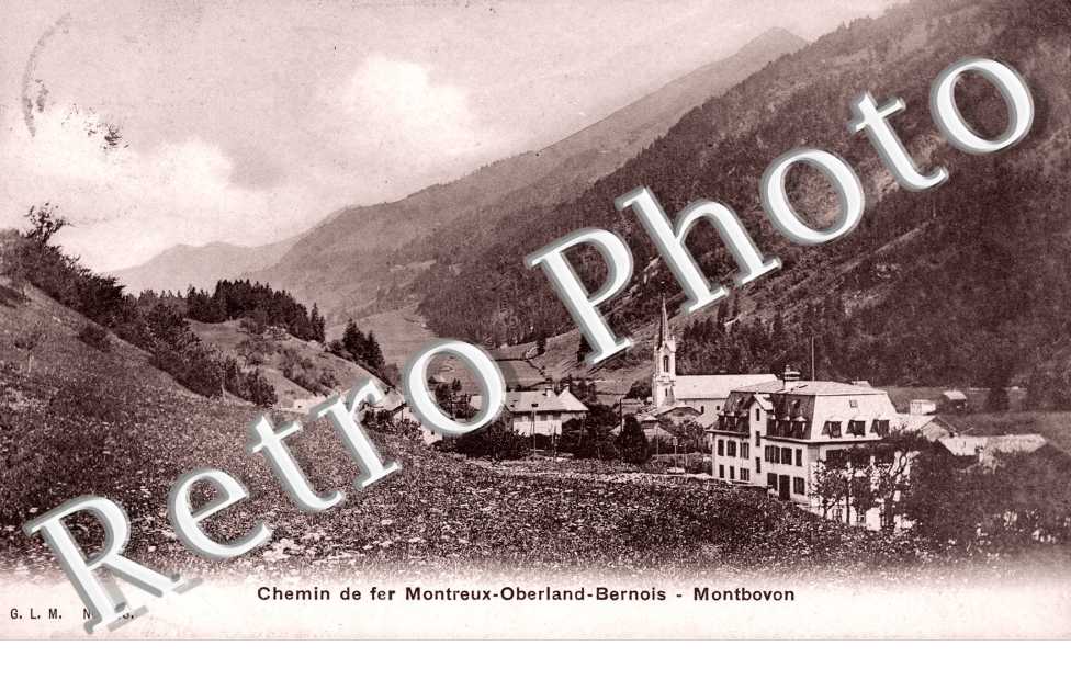 Chemin de fer Montreux-Oberland-Bernois  Montbovon