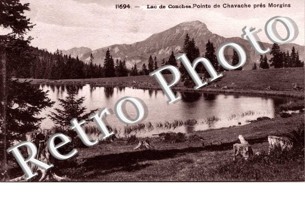 Lac de Conches Pointe de Chavache