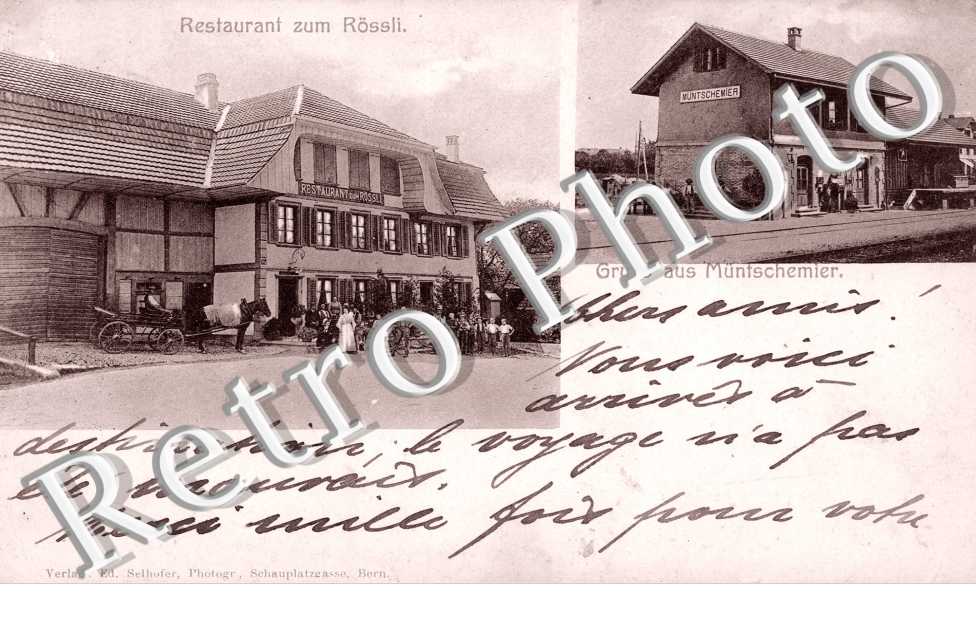 Restaurant zum Rossli, Bahnhof