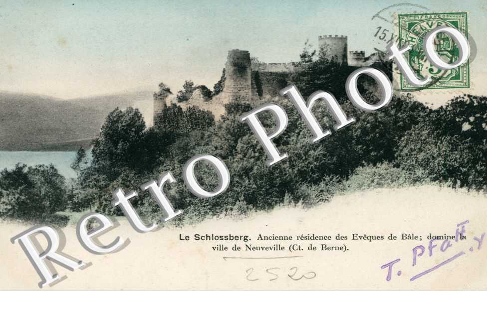 Le Schlossberg - ancienne residence des eveques de Bale