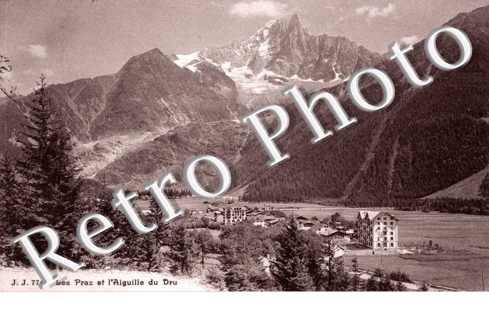 Les Praz et l&#039;Aiguille du Dru