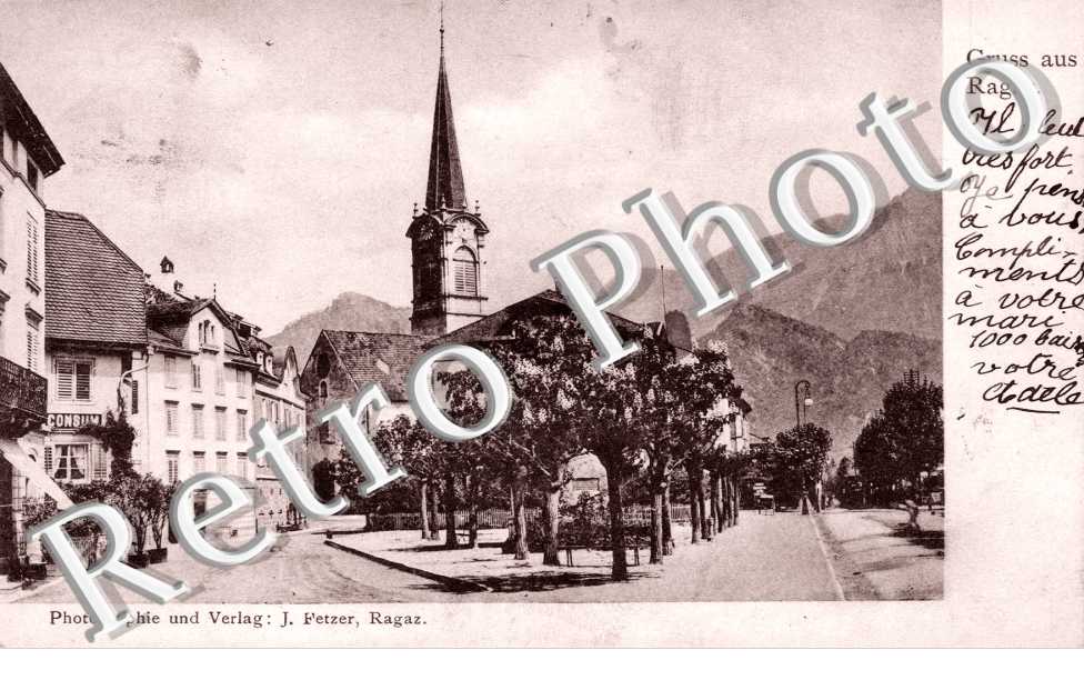 Place vers église