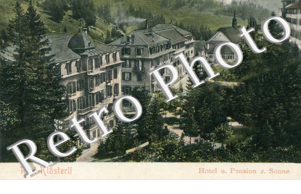 Vue generale, Hotel und Pension z. Sonne