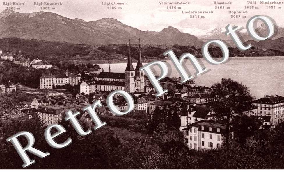 Die Alpen, les alpes, vue generale