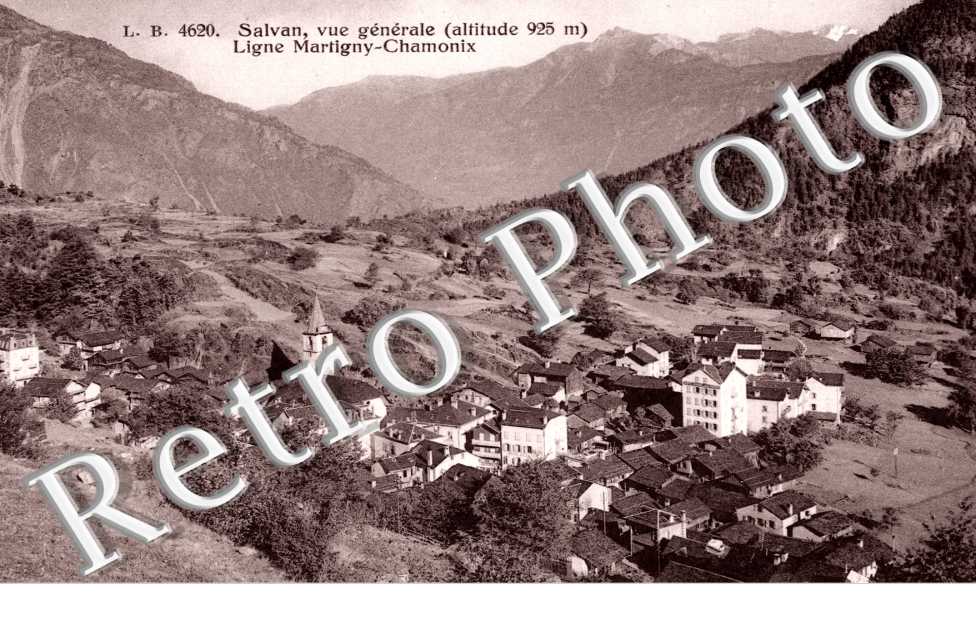 Vue Generale, Ligne Martigny-Chamonix