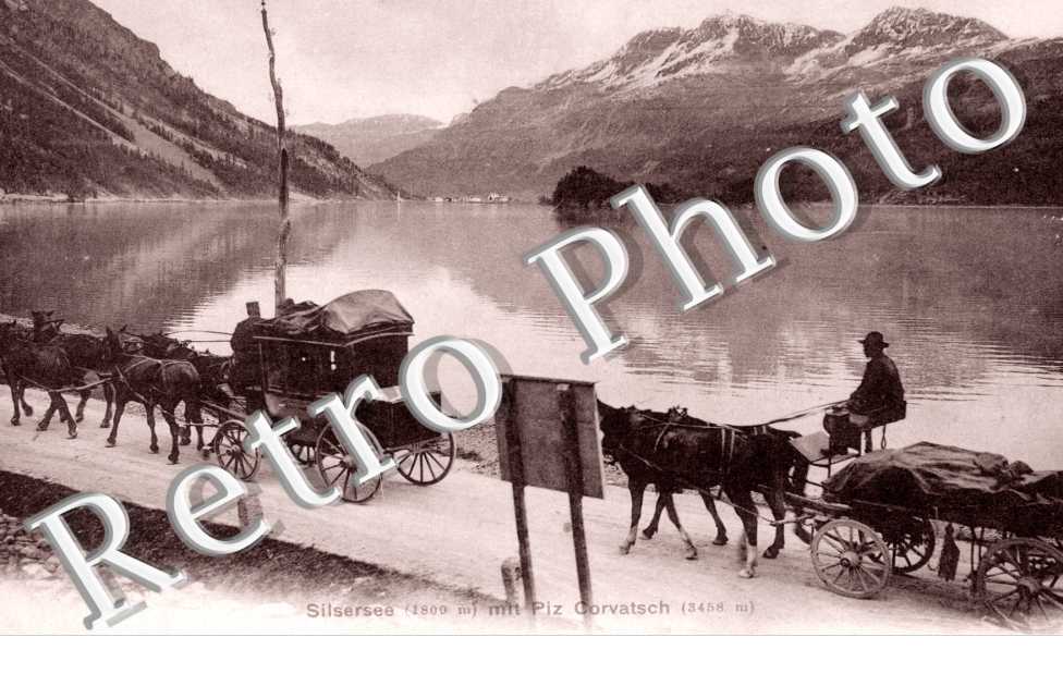 Silsersee mit Piz Corvatsch