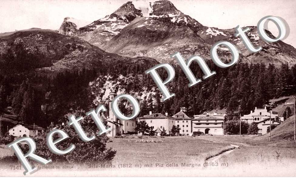 Sils-Maria mit Piz della Margna