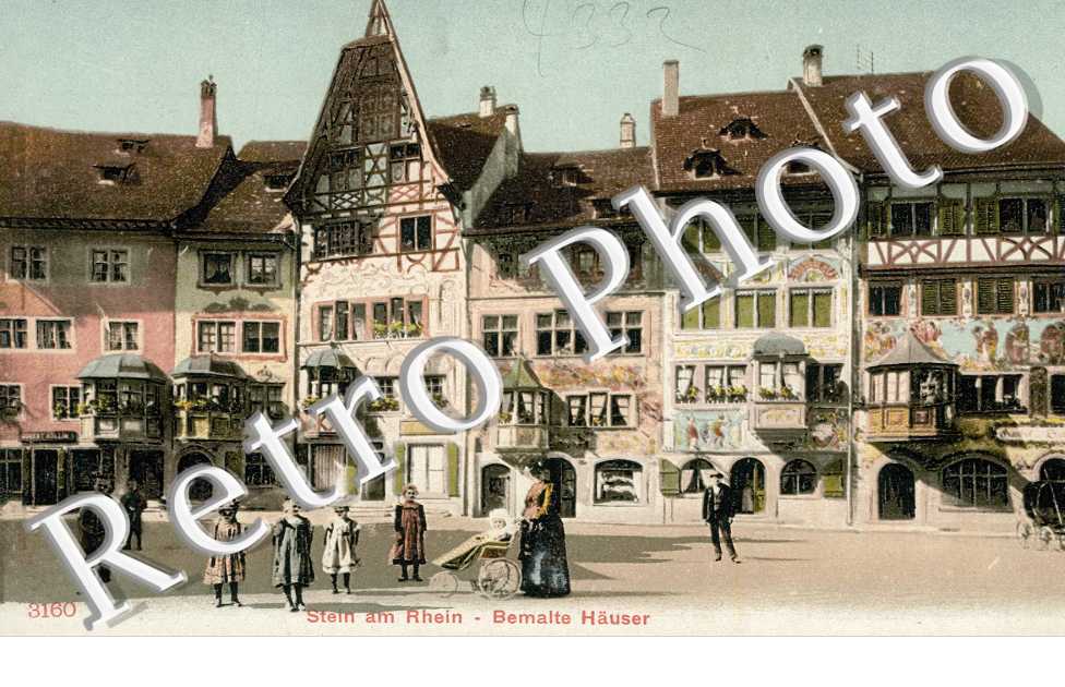 Bemalte Hauser